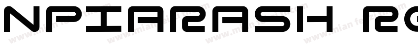 NPIArash Regular字体转换